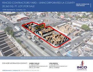 Compton, CA Industrial Land - 12709 S Alameda St