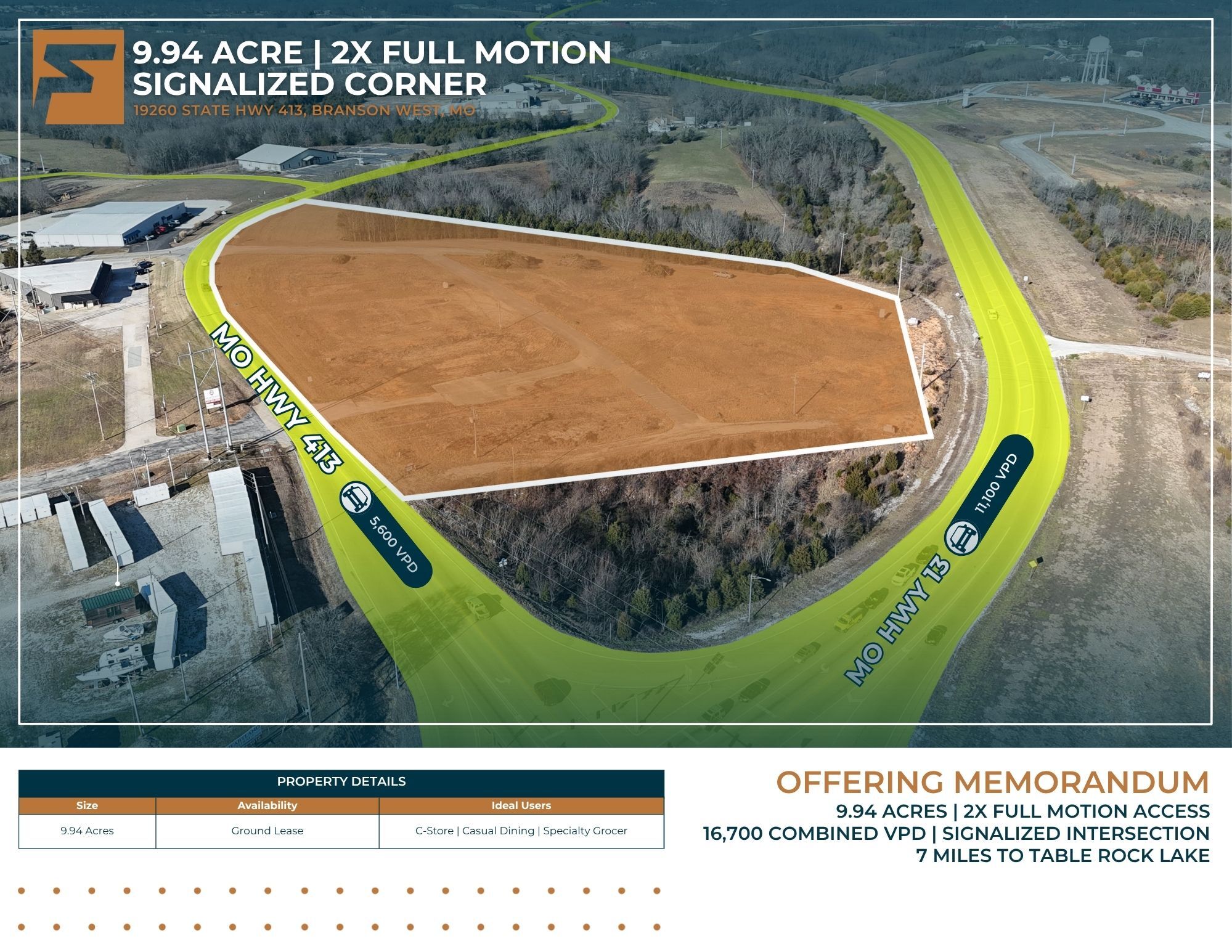 19260 MO-413, Branson West, MO for Rent