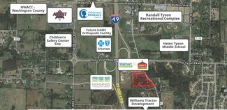 Springdale, AR Commercial Land - 3744 S 48th St Springdale, AR Commercial Land - 3744 S 48th St