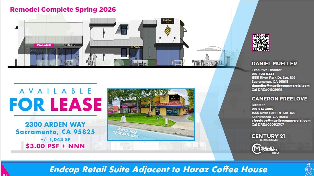 2300-2304 Arden Way, Sacramento, CA for Rent