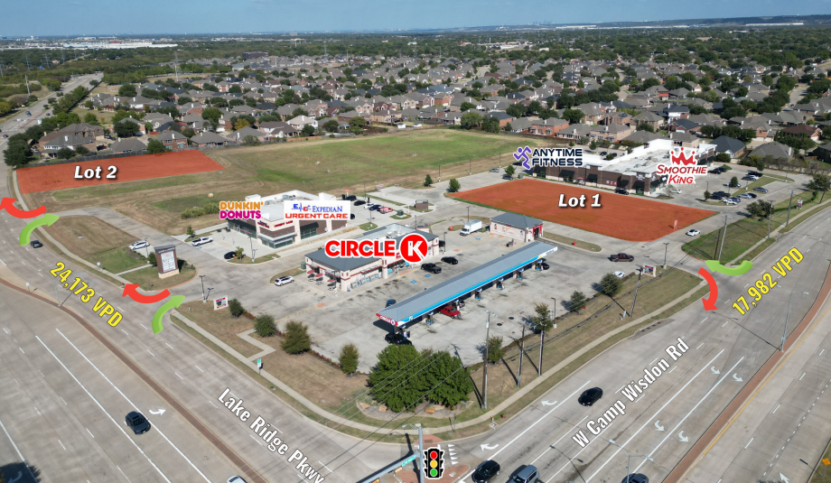 NEC of Camp Wisdom & Lake Ridge, Grand Prairie, TX for Sale