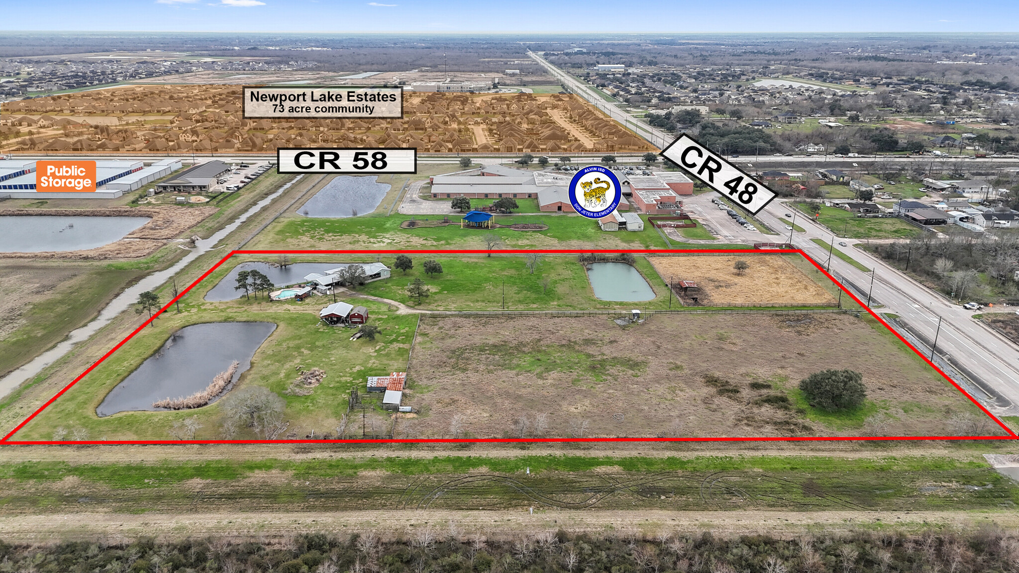 4901 County Road 48, Manvel, TX for Sale