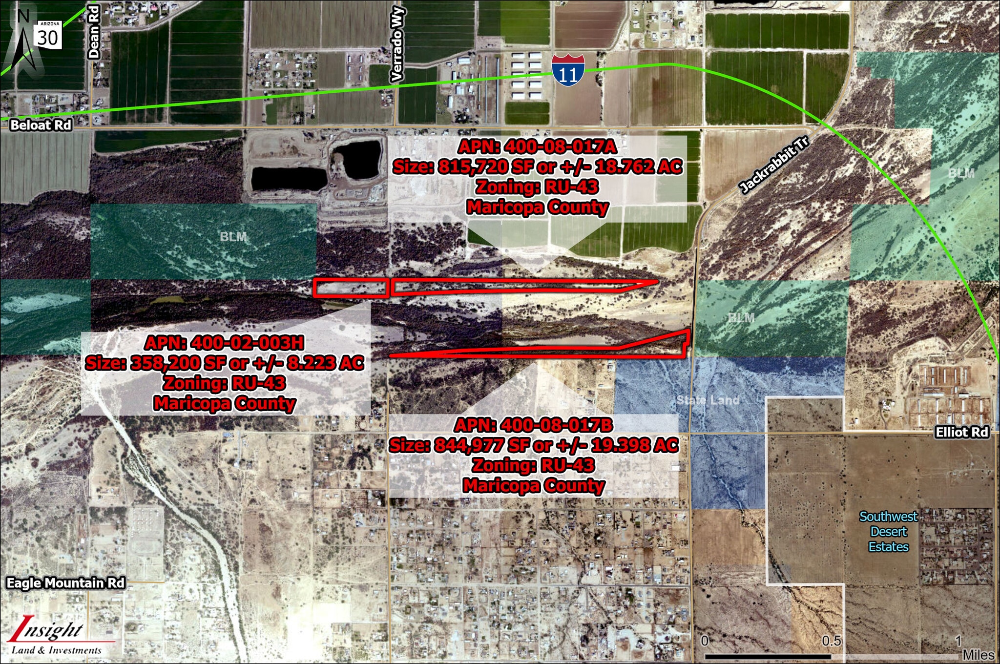 Elliot Rd & Tuthill Rd, Buckeye, AZ for Sale