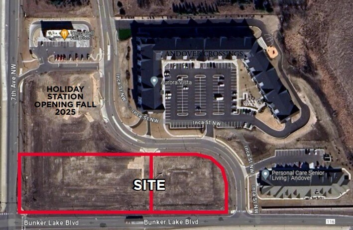 North 7th Ave & Bunker Lake Blvd, Andover, MN for Sale