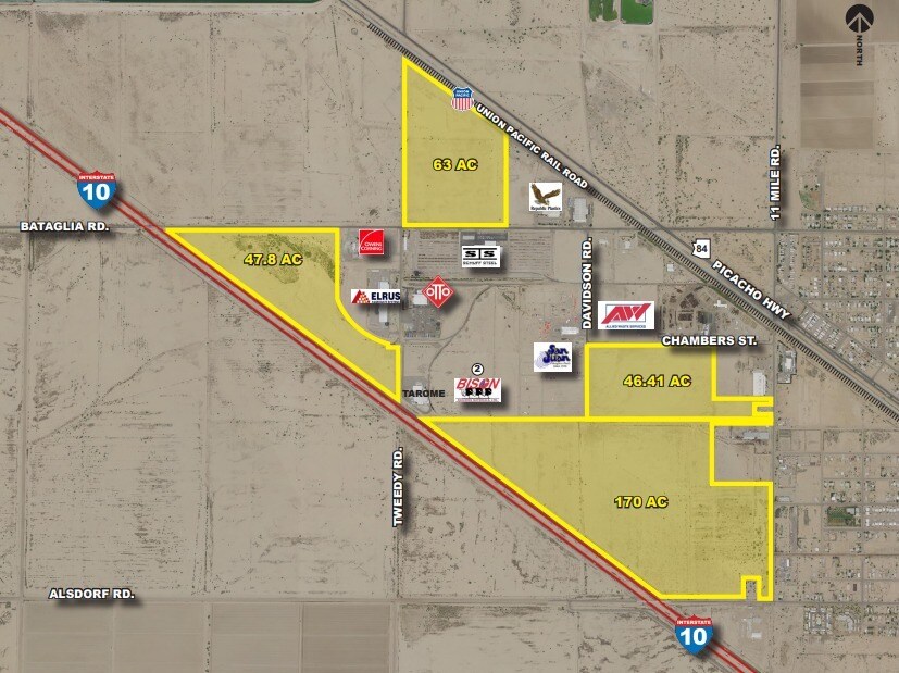 NE Tweedy Rd & Battaglia Dr, Eloy, AZ for Sale