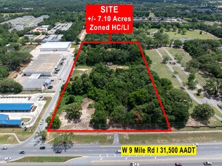 Pensacola, FL Commercial Land - 1861 W Nine Mile Rd Pensacola, FL Commercial Land - 1861 W Nine Mile Rd