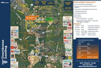 Chesterfield, VA Commercial Land - Courthouse Landing Chesterfield, VA Commercial Land - Courthouse Landing