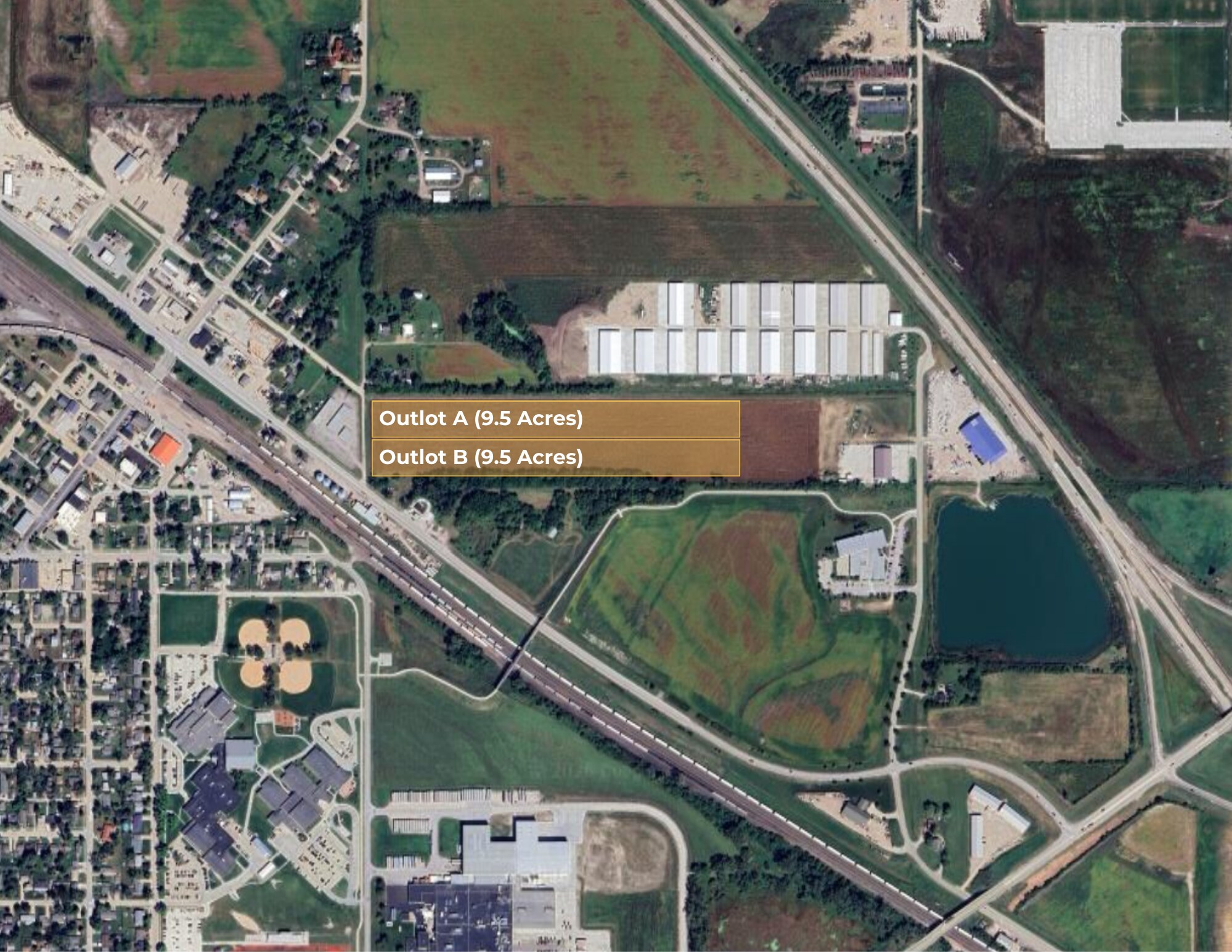 E. Reichmuth Road @ North Center Street, Valley, NE for Sale