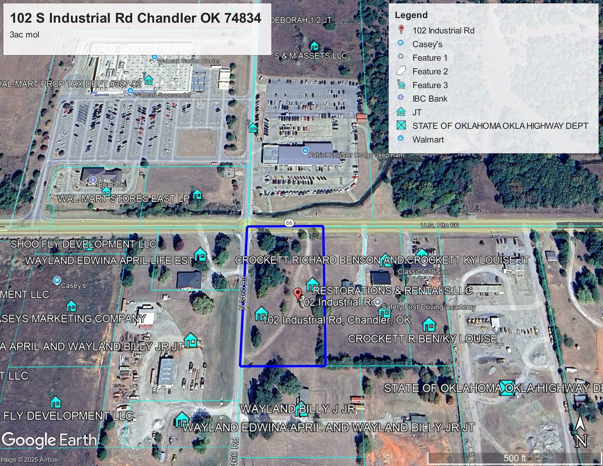 102 S Industrial Rd, Chandler, OK for Sale