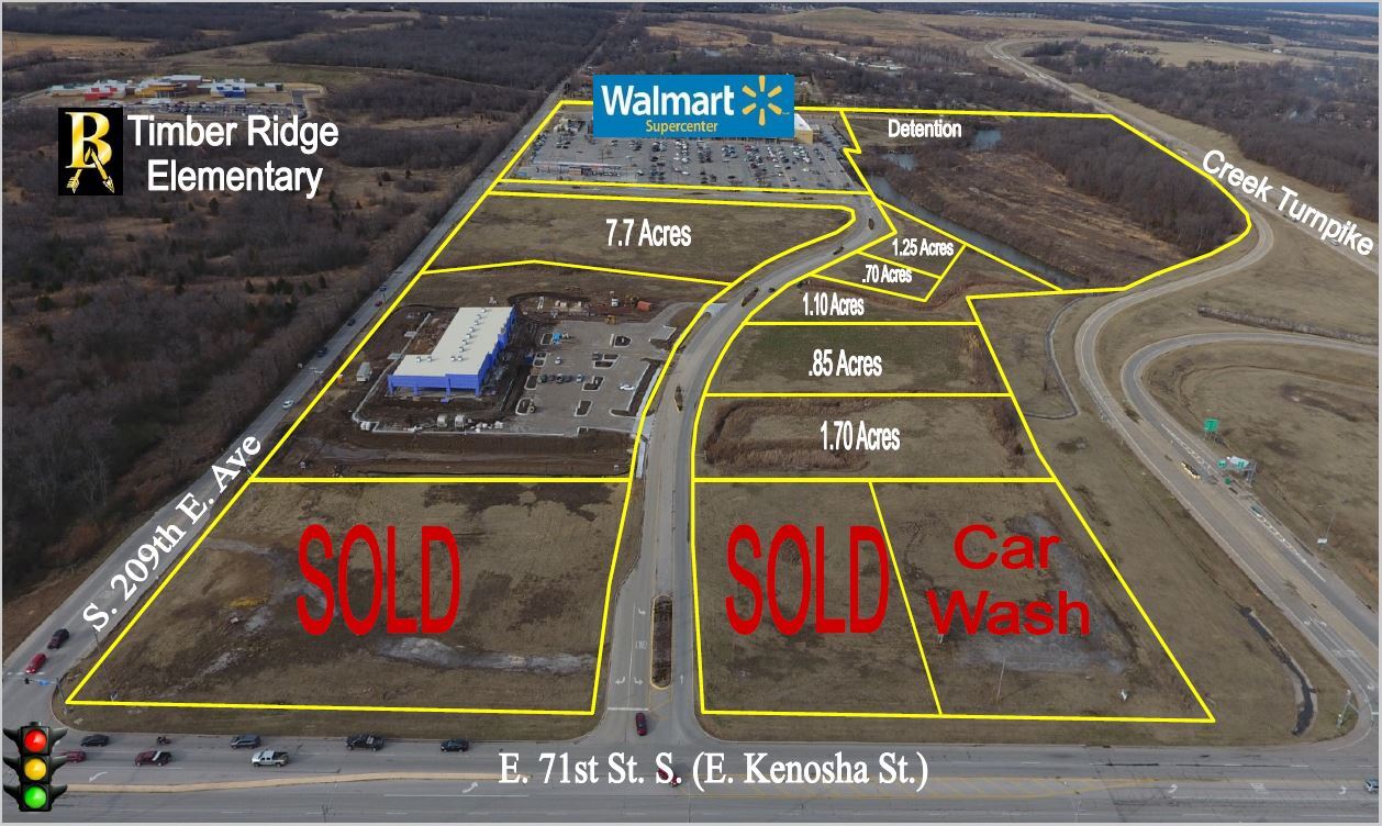 209th & 71st St, Broken Arrow, OK for Sale