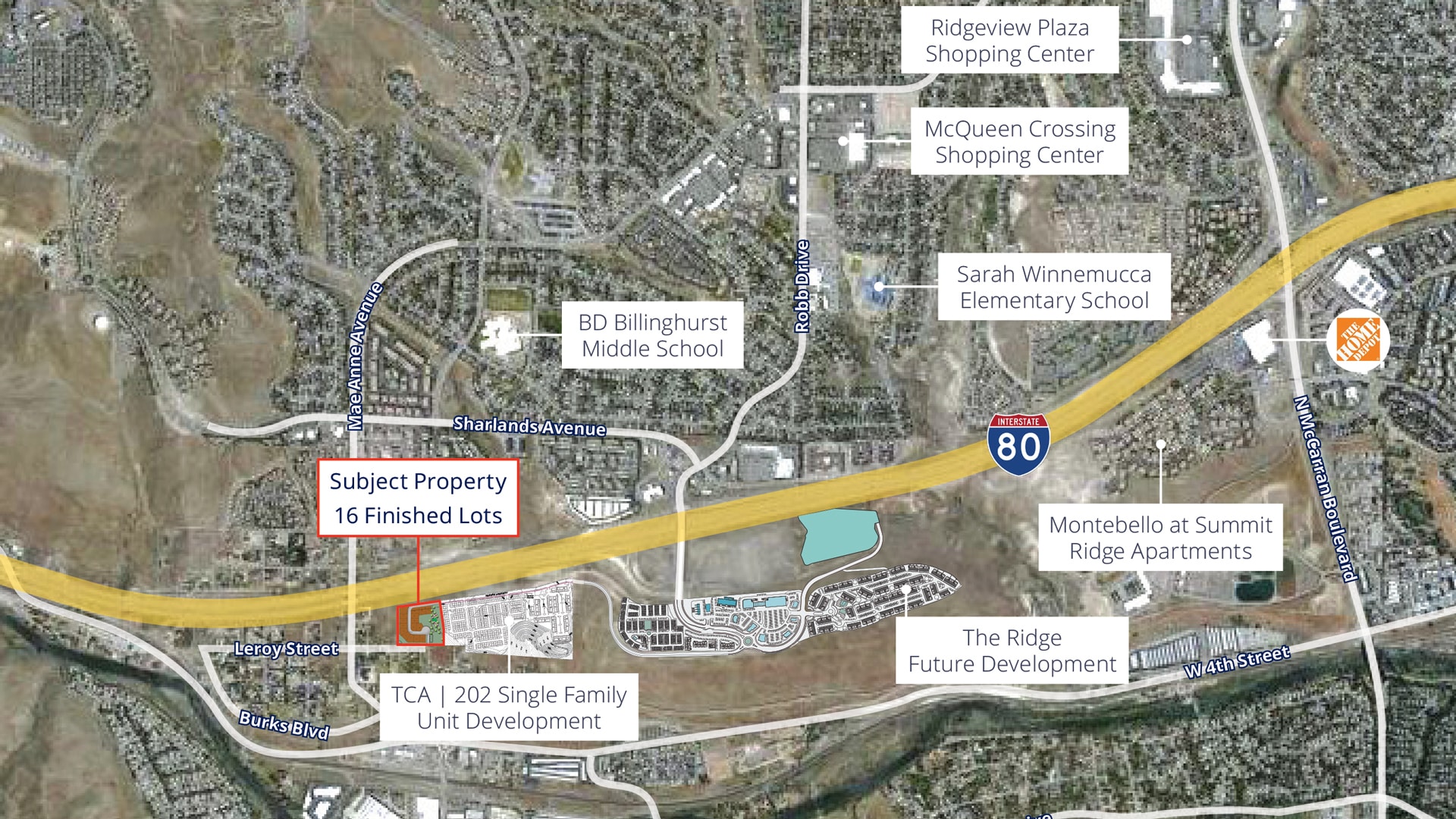 Robb Drive & 1-80, Reno, NV for Sale