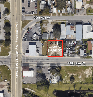 Bradenton, FL Commercial Land - 1240 30th Ave W