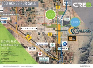 Eloy, AZ Commercial Land - SEC Vail & Cornman Eloy, AZ Commercial Land - SEC Vail & Cornman