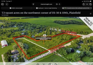 Plainfield, IL Commercial Land - 25526 W 119th St