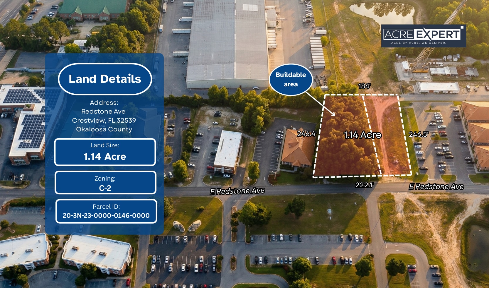 Redstone Avenue, Crestview, FL for Sale