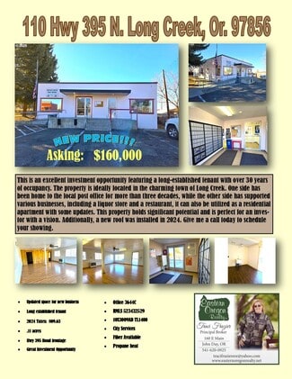 Long Creek, OR Office - 110 US-395 Hwy