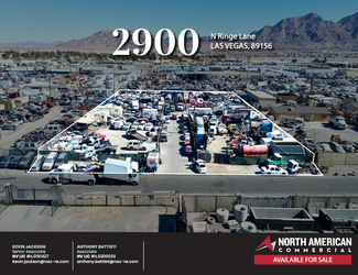 Las Vegas, NV Industrial Land - 2900 Ringe Ln