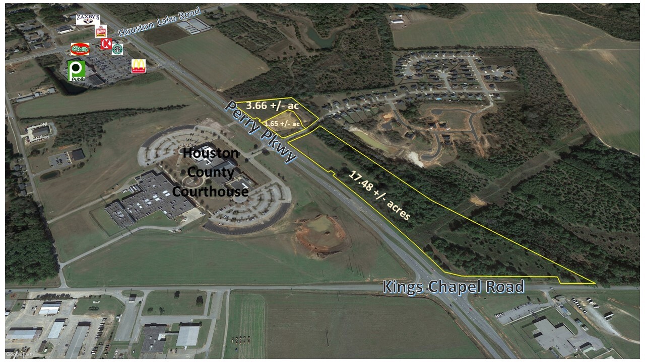 Perry Parkway @ Kings Chapel Road, Perry, GA for Sale