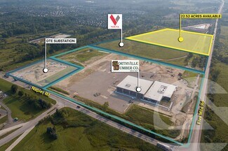 Northville, MI Industrial Land - Five Mile & Napier Rd