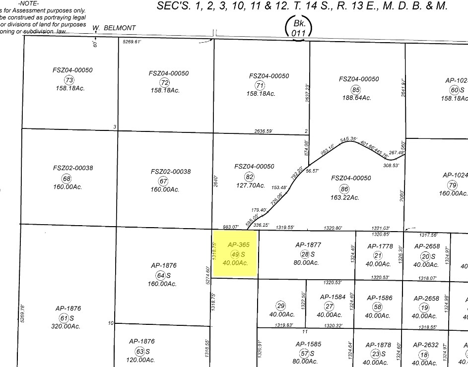 1 Mile S of Belmont Ave, Mendota, CA for Sale