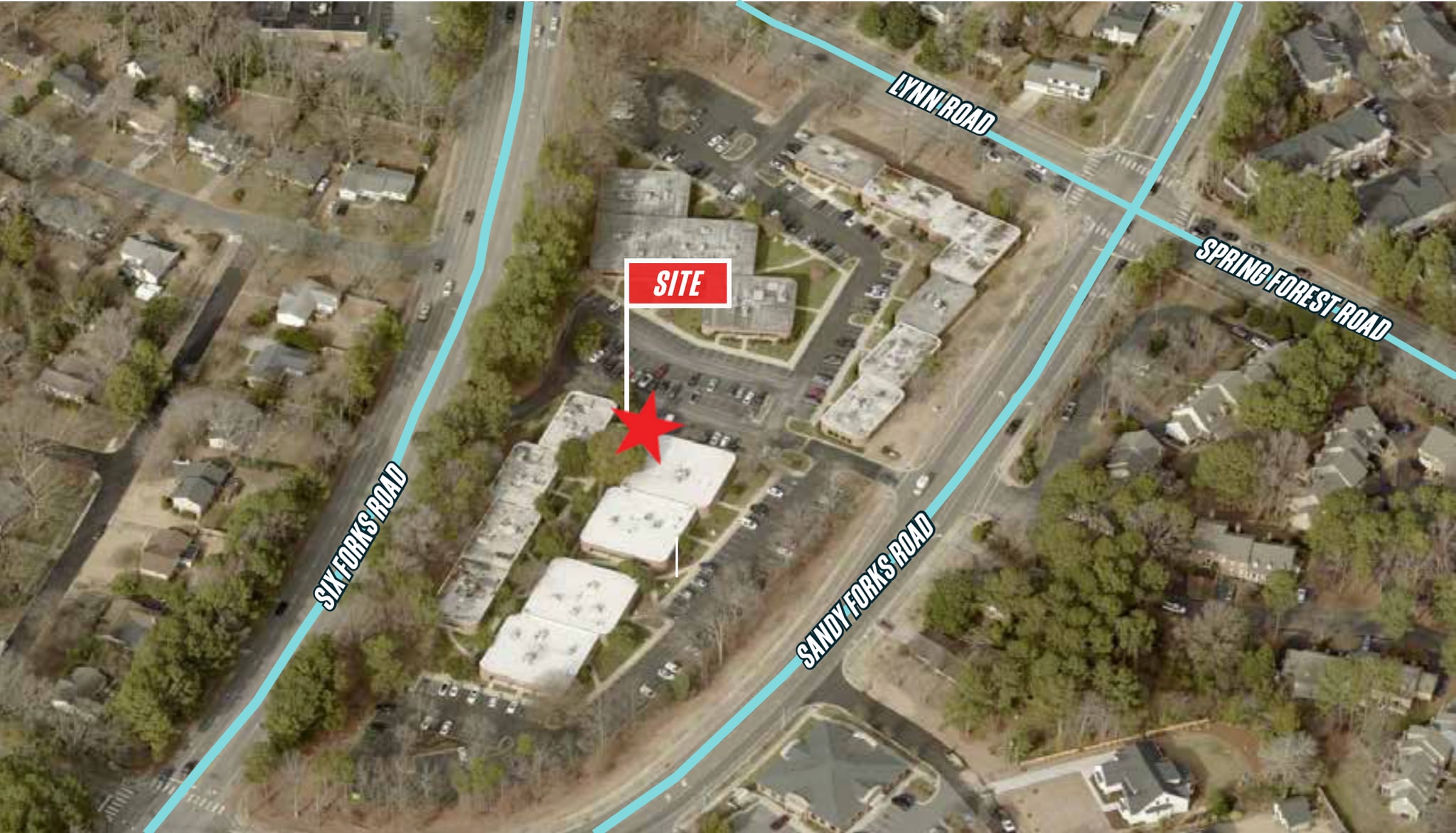 5910-6040 Six Forks rd, Raleigh, NC for Rent