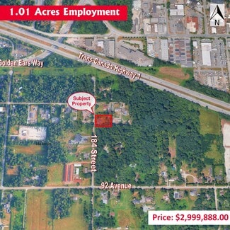 Surrey, BC Industrial Land - 9358 184 St Surrey, BC Industrial Land - 9358 184 St