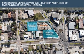Houston, TX Commercial Land - 5802 N Main St