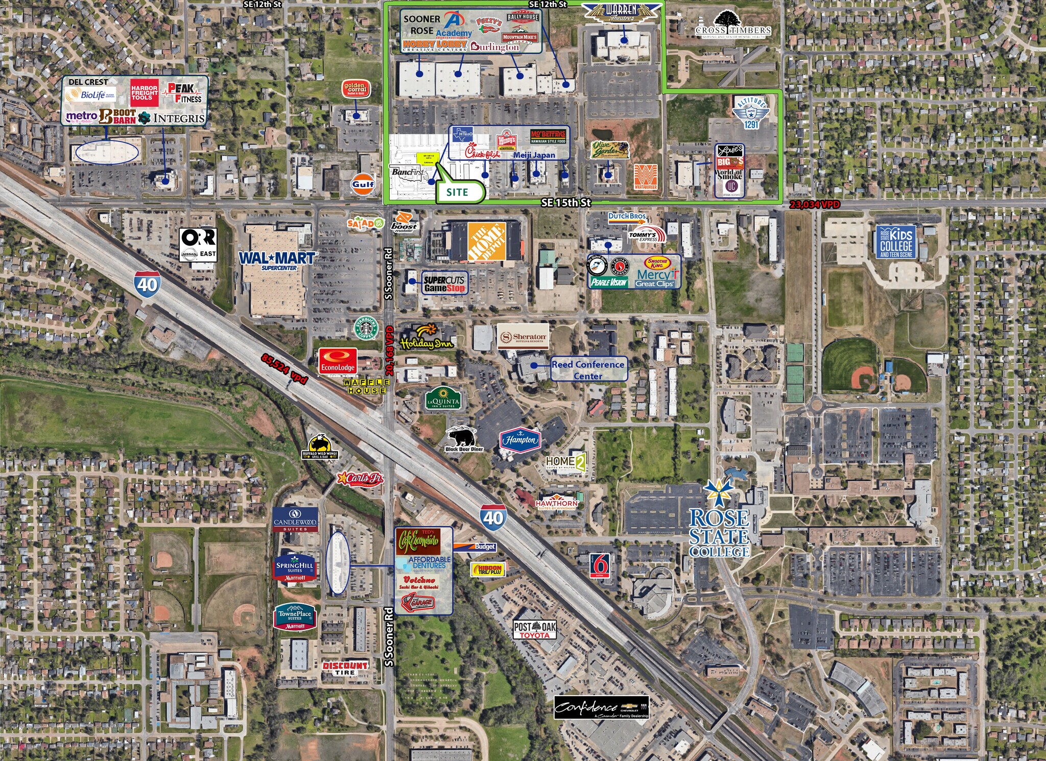 SE 15th St & S Sooner Rd, Oklahoma City, OK for Rent