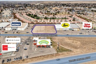 Medicine Hat, AB Commercial Land - 1342 Trans Canada Way SE
