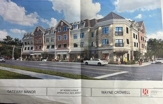 Springfield, NJ Residential Land - 597 Morris Ave