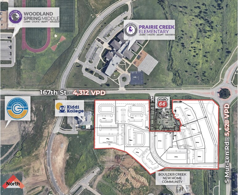 SW corner of 167th & Mur-Len, Olathe, KS for Sale