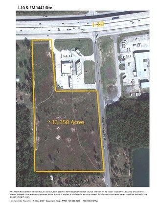 Orange, TX Commercial Land - 12099 Fm 1442 Orange, TX Commercial Land - 12099 Fm 1442