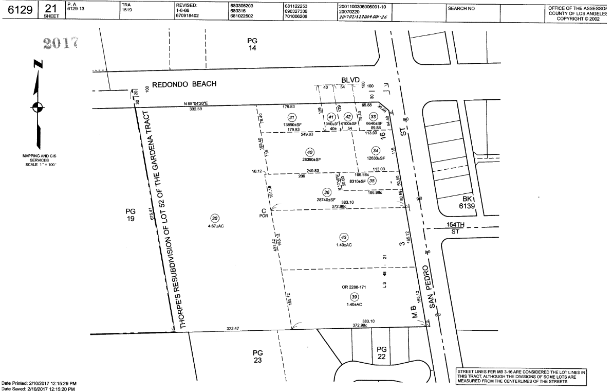15401 S San Pedro St, Gardena, CA for Sale