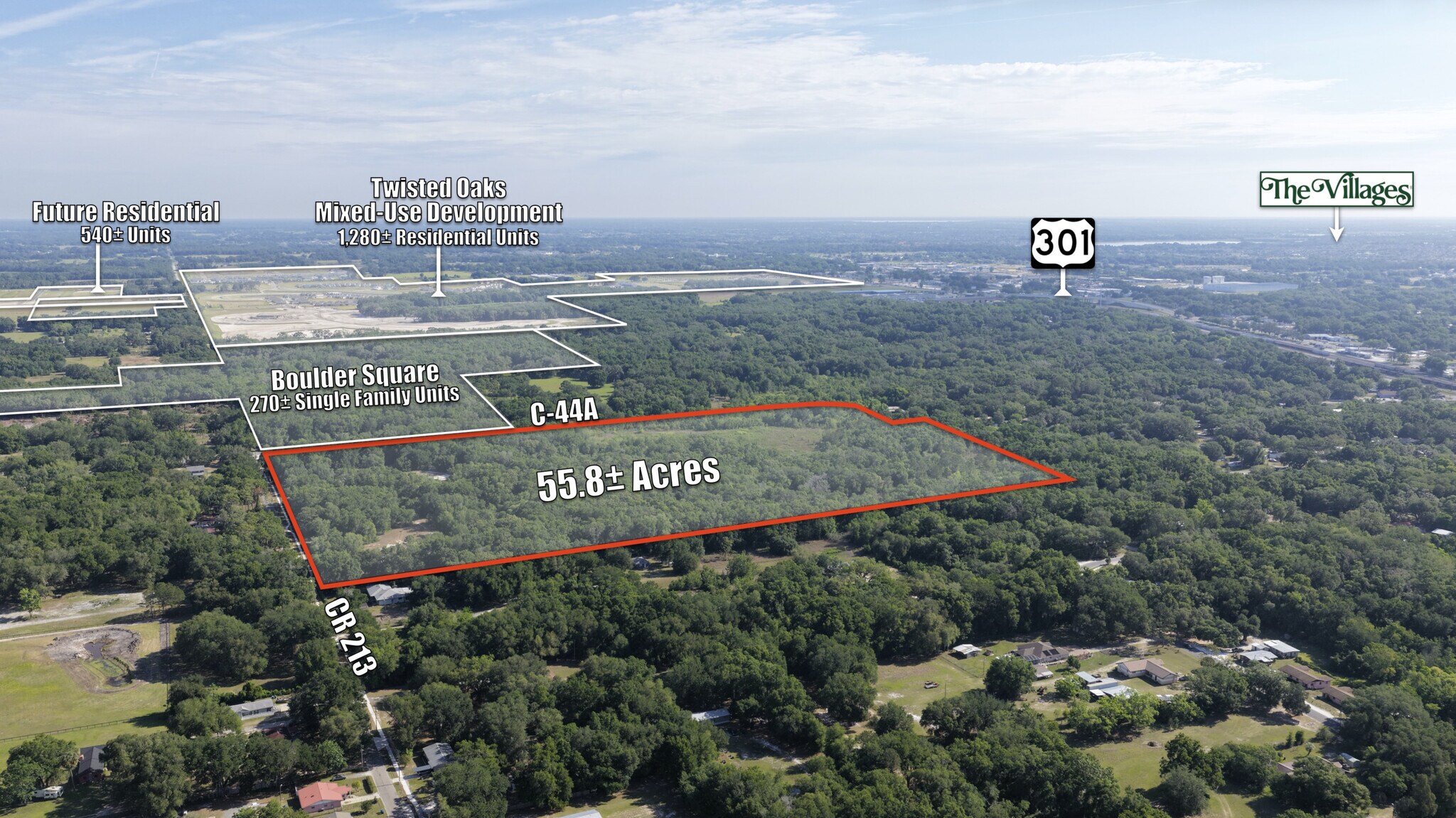 SEC CR 213 & CR 44a, Wildwood, FL for Sale