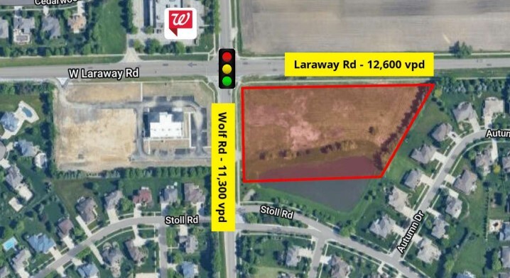 SEC Laraway & Wolf Rd, Frankfort, IL for Sale