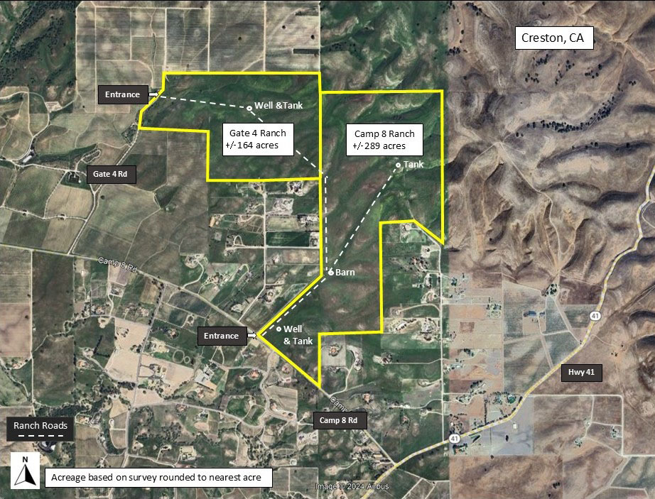 Gate 4 Way, Paso Robles, CA for Sale