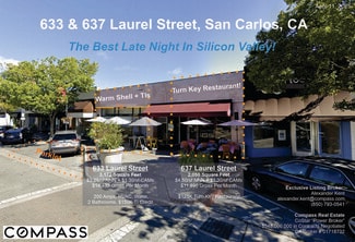 San Carlos, CA Retail - 633-637 Laurel St