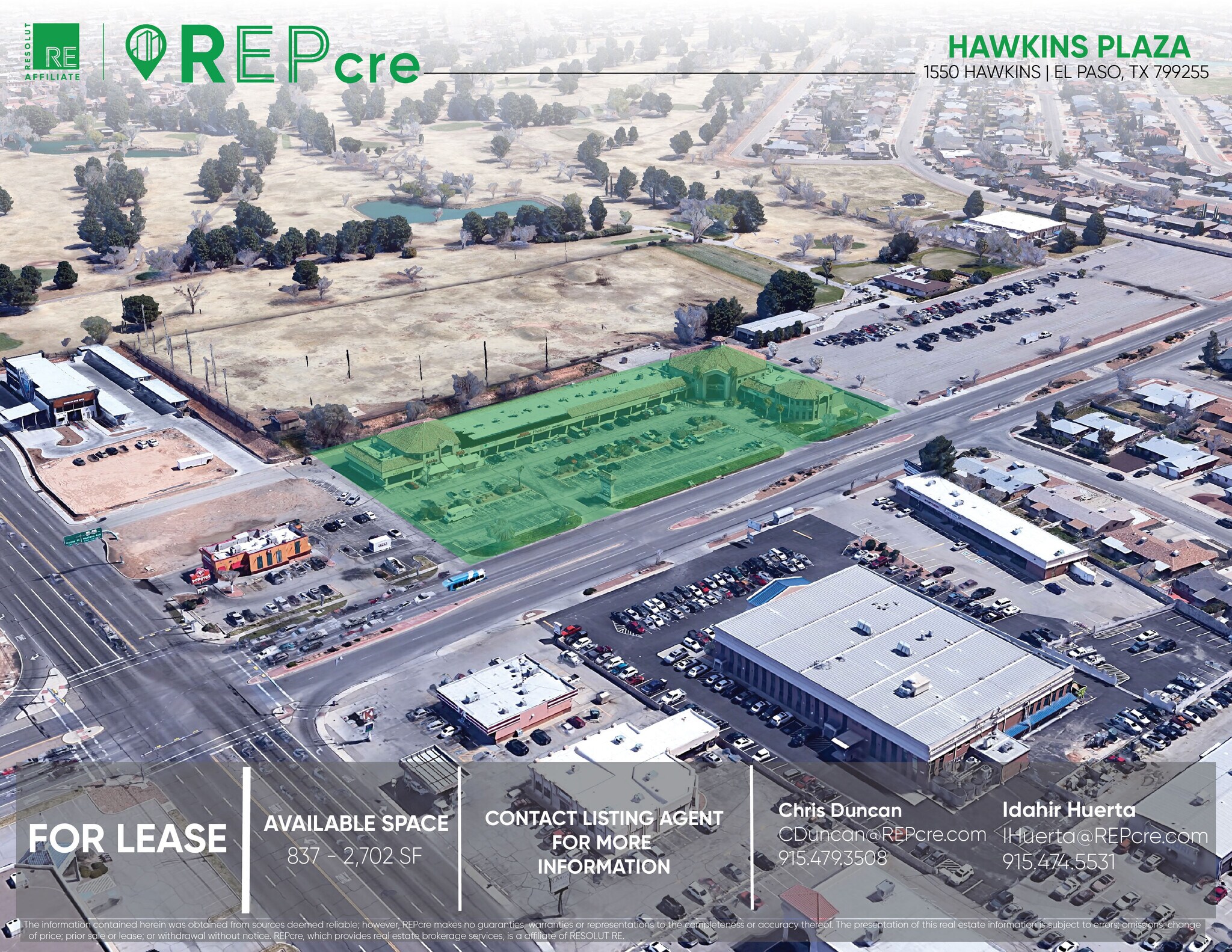 1550 Hawkins Blvd, El Paso, TX for Rent