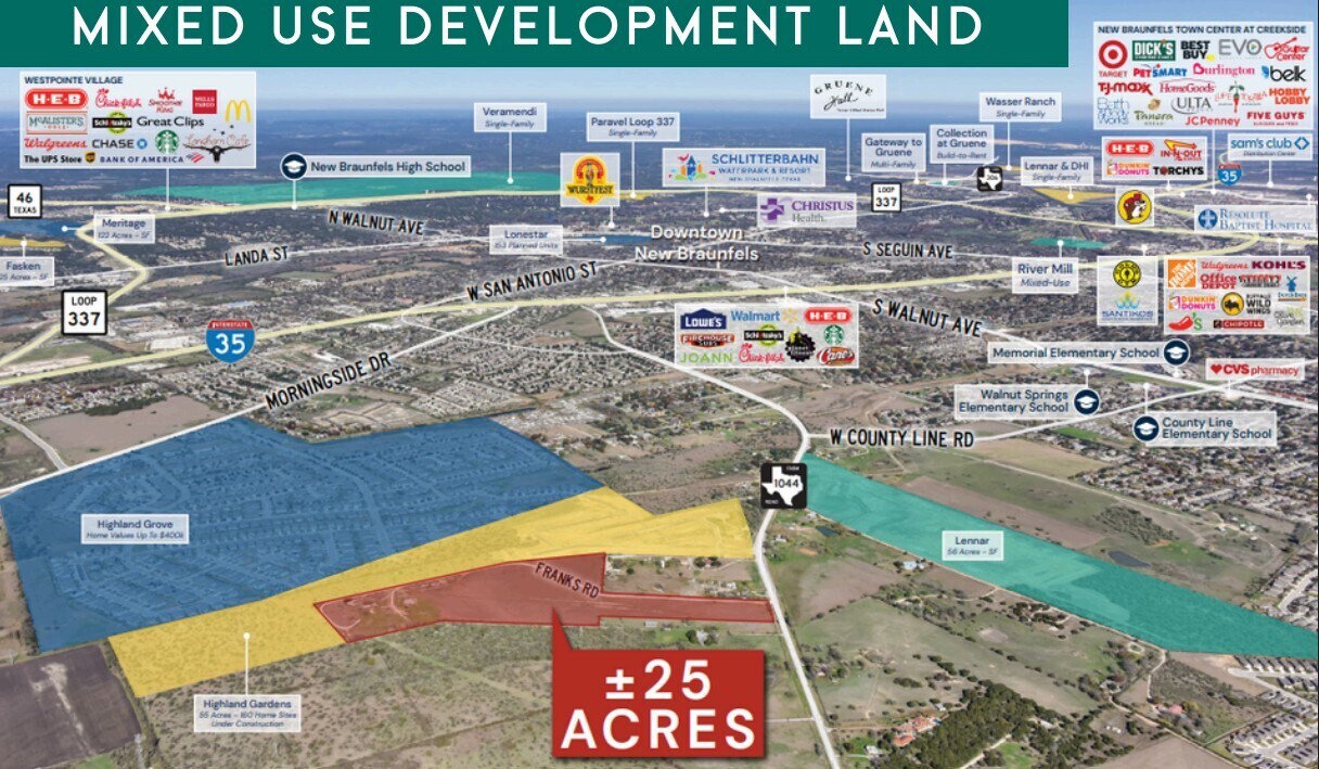 409 Franks Rd, New Braunfels, TX for Sale
