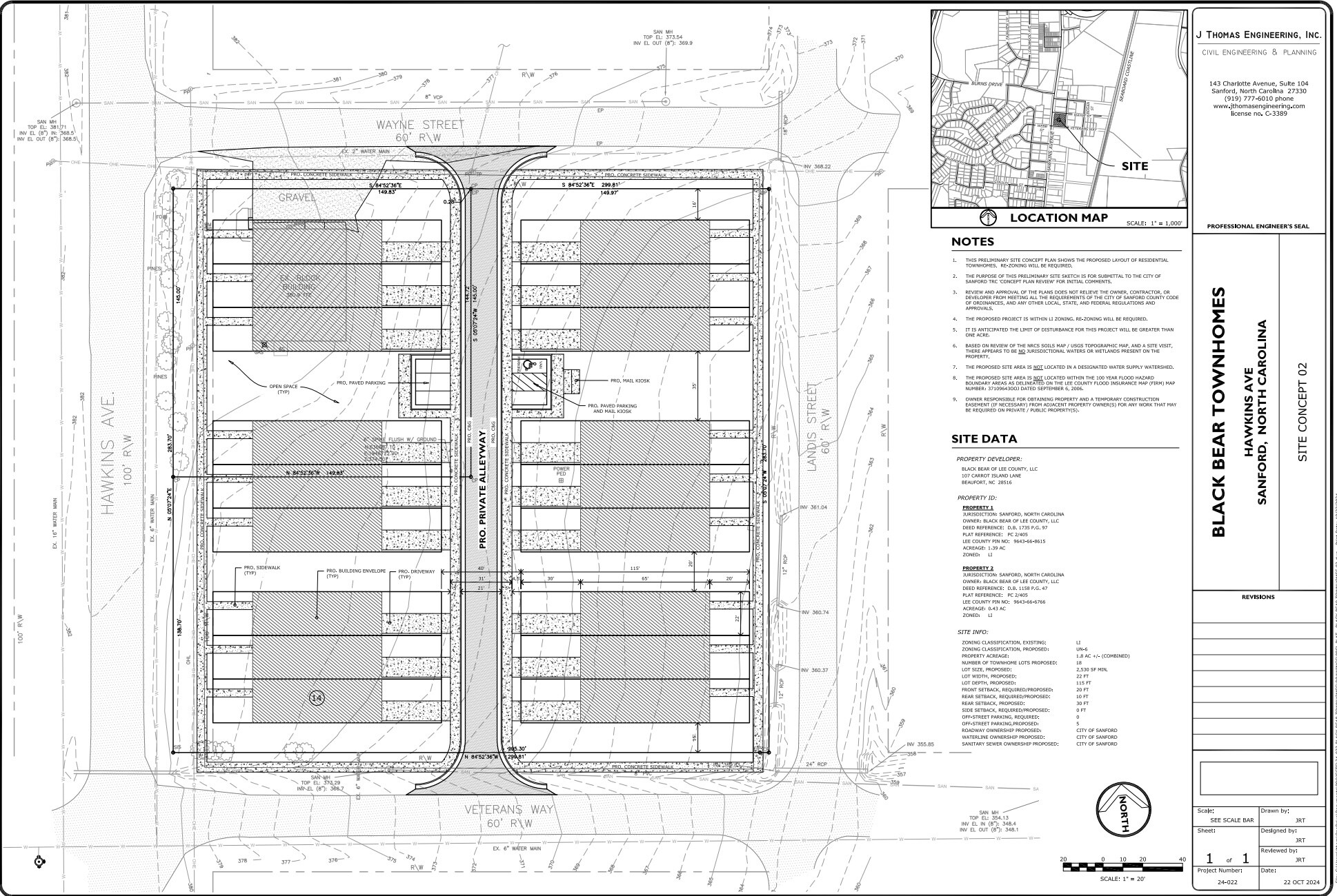 00 Hawkins Avenue, Sanford, NC for Sale