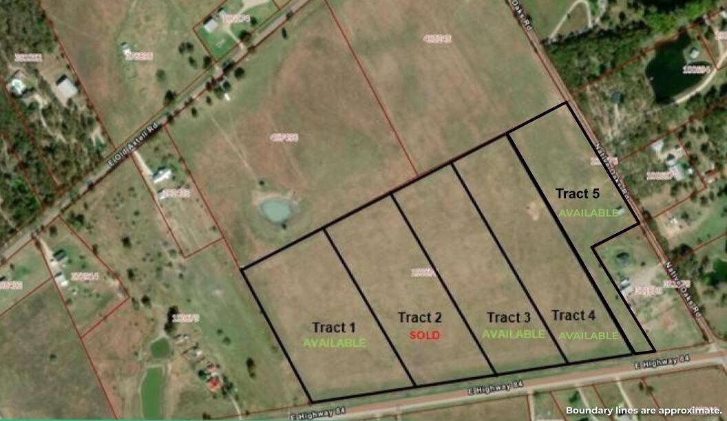 Hwy 84 @ Native Oaks - Tract 1, Axtell, TX for Sale