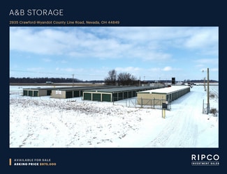 Nevada, OH Self-Storage Facilities - 2935 Crawford Wyandot Rd