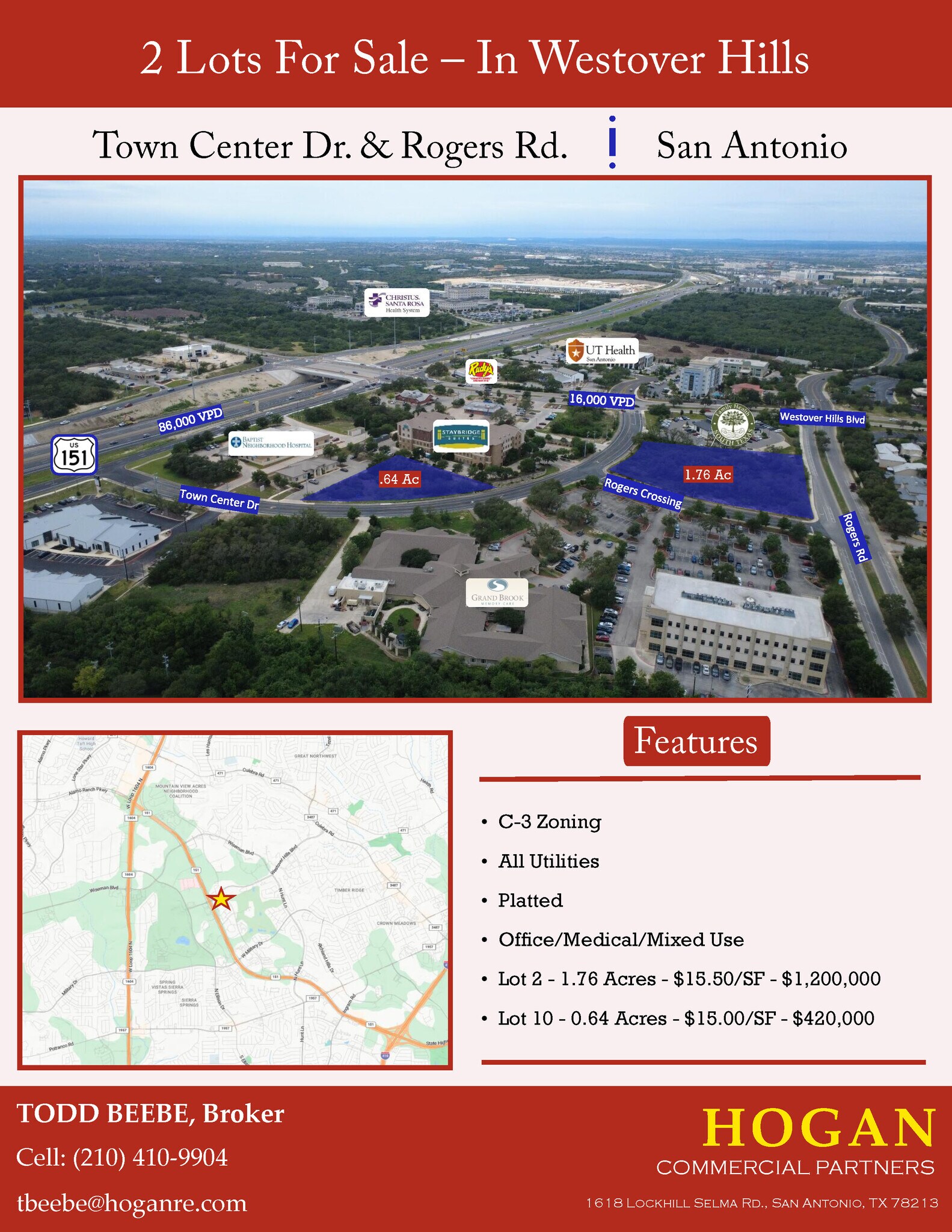 12151 Town Center Drive, San Antonio, TX for Sale