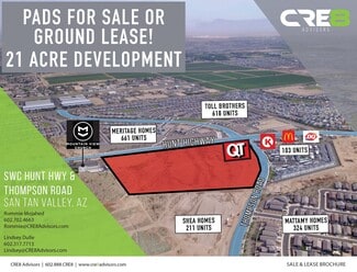 San Tan Valley, AZ Commercial - SW Hunt Hwy & Thompson Rd