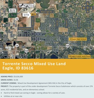 Eagle, ID Commercial Land - W Beacon Light rd