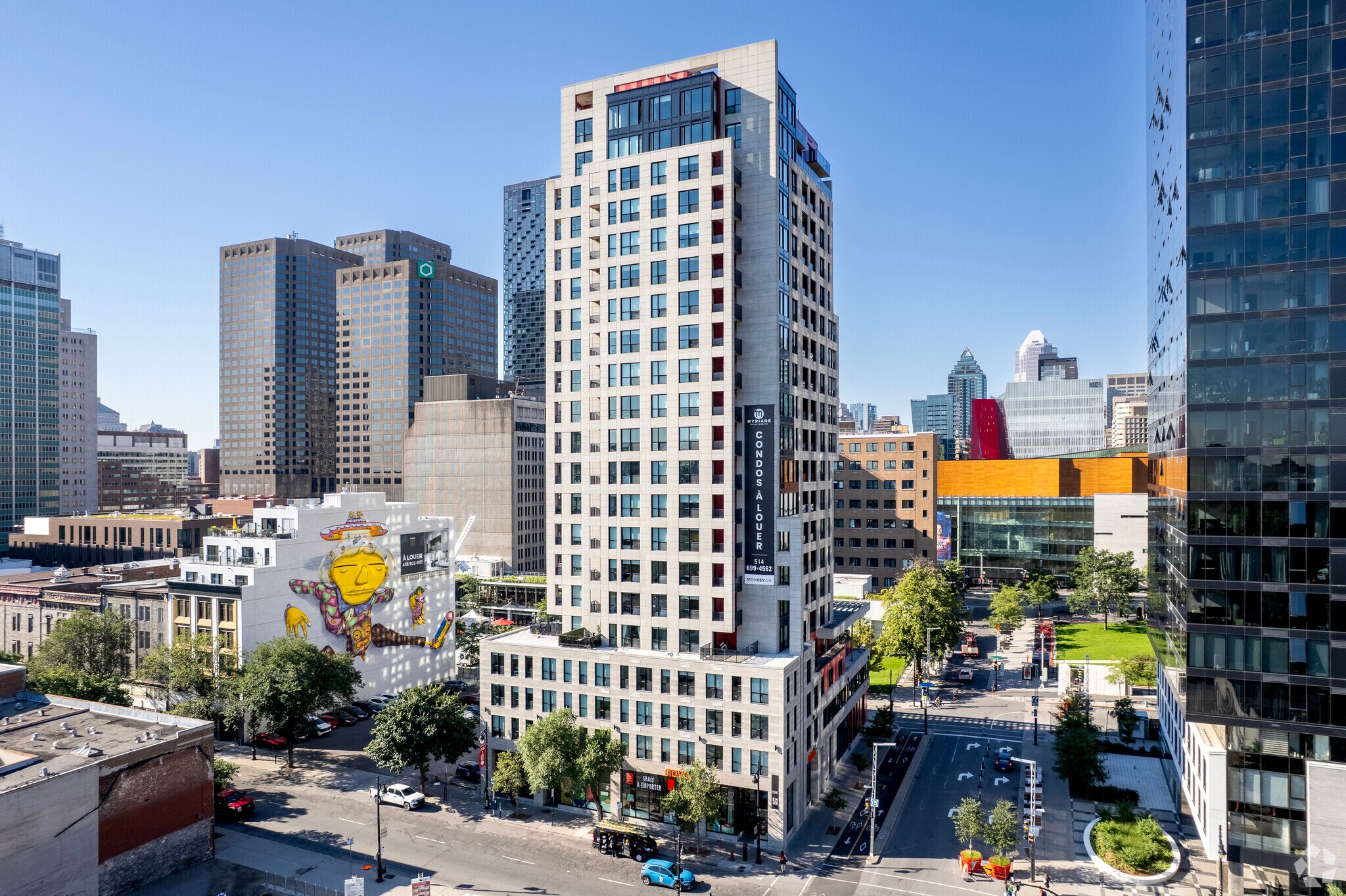 1445 St Clark, Montréal, QC for Rent