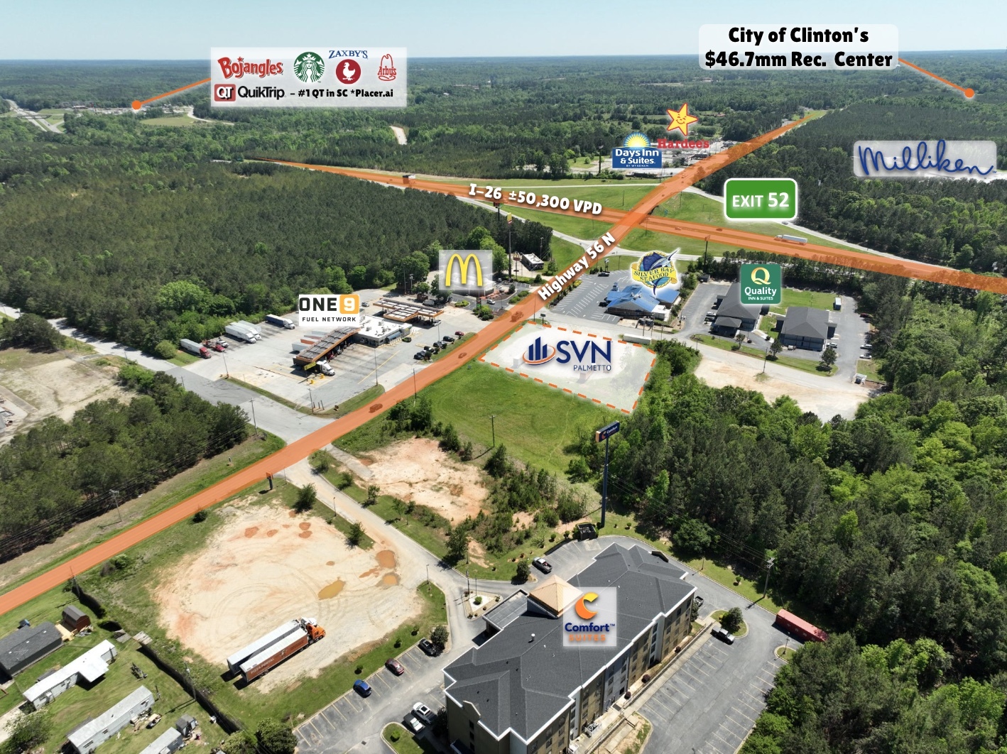 12819 Highway 56, Clinton, SC for Rent