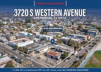 Los Angeles, CA Commercial Land - 3720 S Western Ave Los Angeles, CA Commercial Land - 3720 S Western Ave