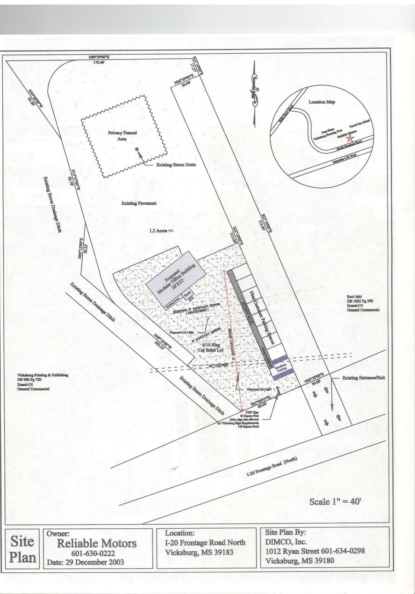1661 N Frontage Rd, Vicksburg, MS for Sale