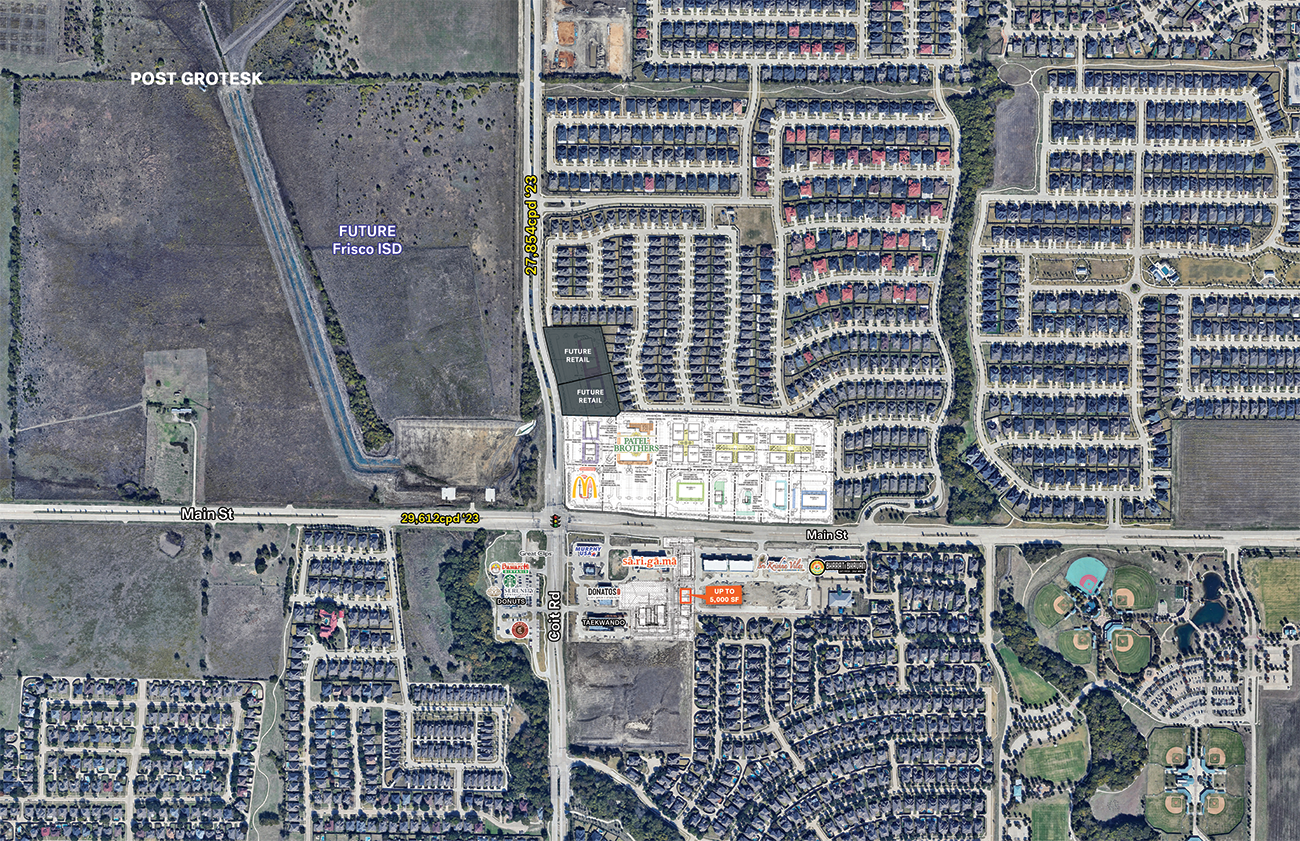 12983 Main st, Frisco, TX for Rent